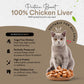 Freeze Dried Cat Treats Chicken Liver (1.75oz-3.5oz)