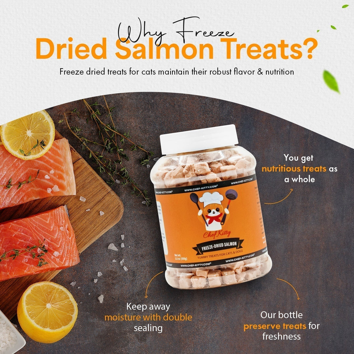 Are Freeze Dried Salmon Treats Safe for Cats? - Chef-Kitty