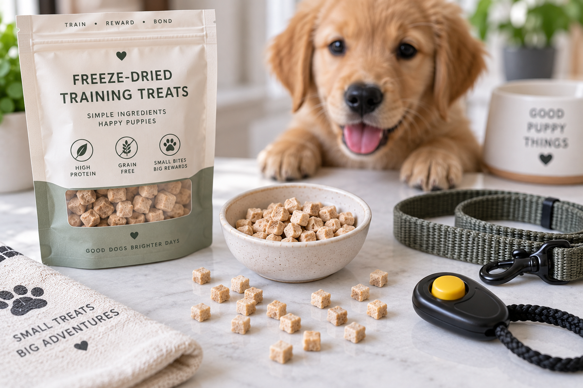 Puppy Training Treats: Small, Simple Rewards That Work