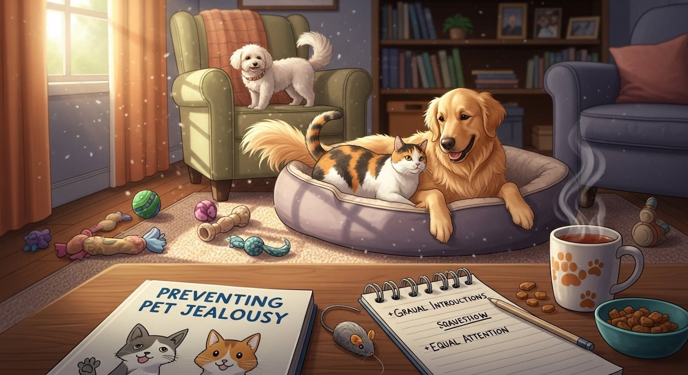 Preventing Jealousy When Adding a Second Pet: Tips for a Harmonious Household - Chef-Kitty