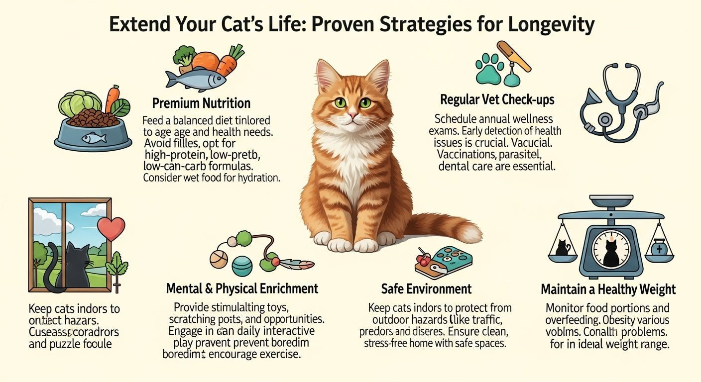 The Ultimate Guide to Cat Health: How to Extend Your Cat's Life - Chef-Kitty