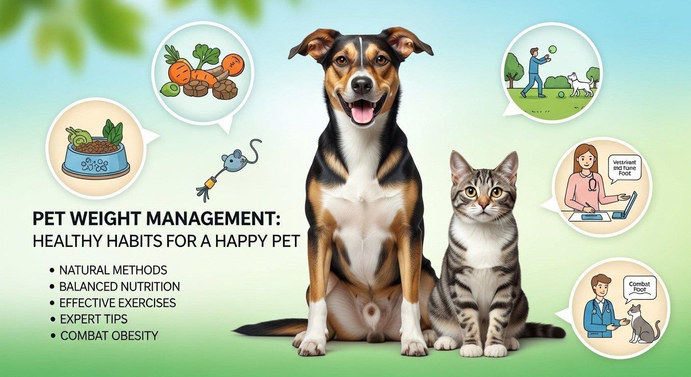 The Ultimate Guide to Managing Pet Weight Naturally: Fight Pet Obesity Effectively - Chef-Kitty