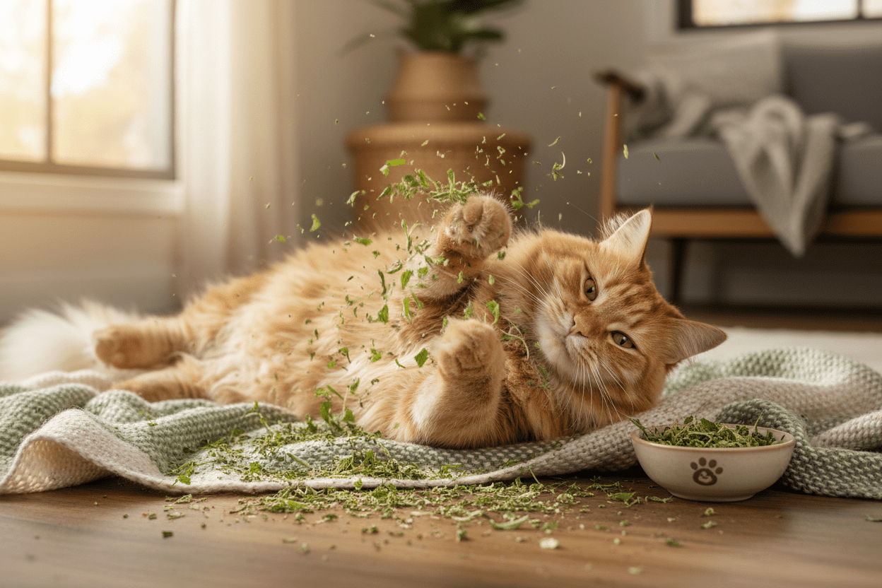 What Is Catnip? The Science, the Buzz, and the Best Cat Treats - Chef-Kitty