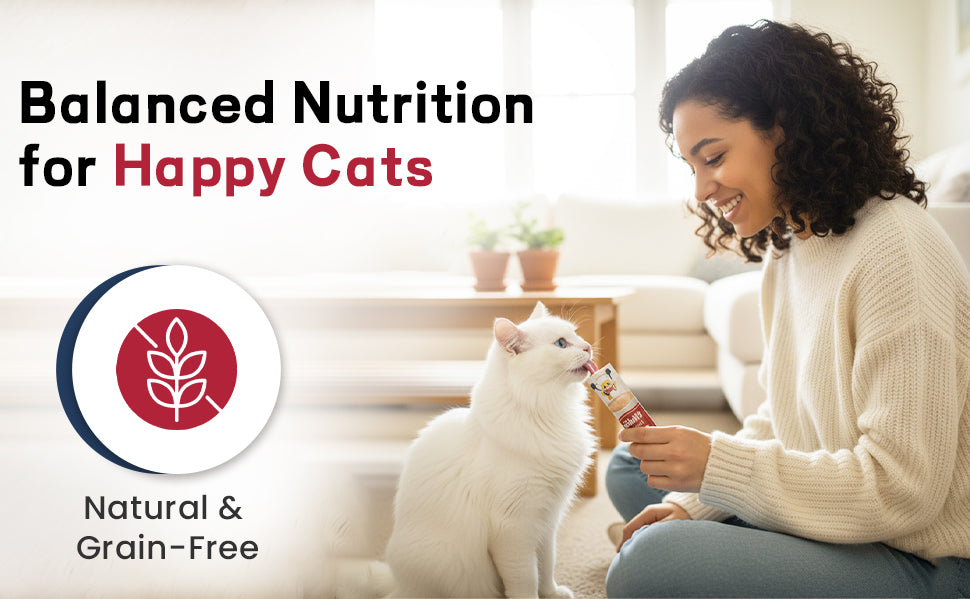 Chef Kitty Purée Pops, Cat Treats, Grain-Free, Lickable, Squeezable Creamy Cat Treat/Topper with Vitamin E & Taurine