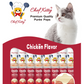 Chef Kitty Purée Pops, Cat Treats, Grain-Free, Lickable, Squeezable Creamy Cat Treat/Topper with Vitamin E & Taurine - 10 Pack Bags