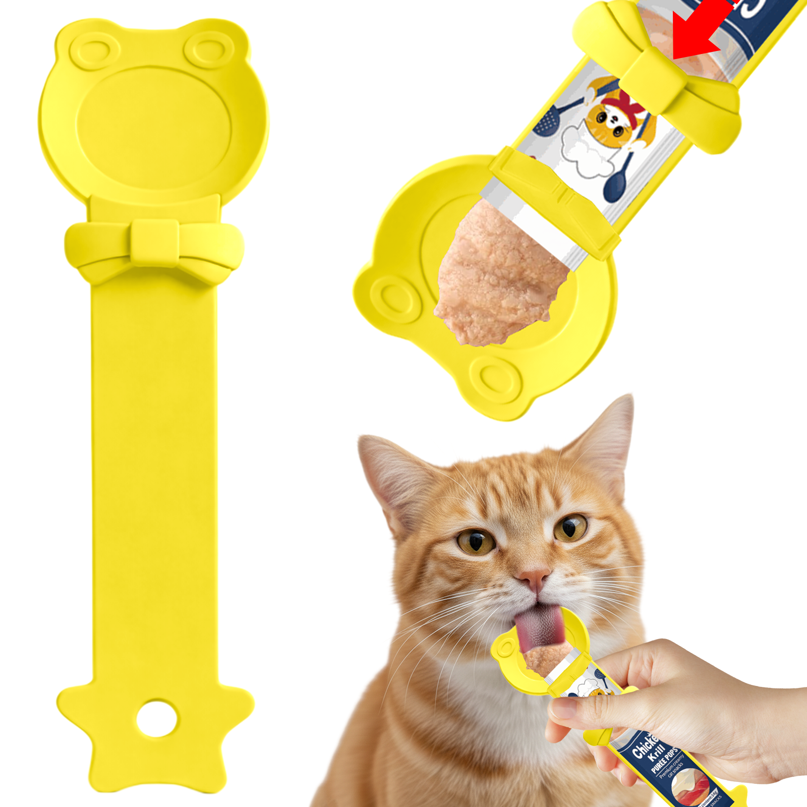 Chef Kitty Cat Treat Spoon