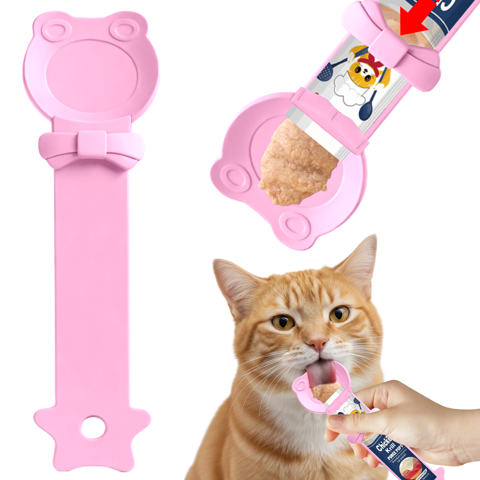 Chef Kitty Cat Treat Spoon