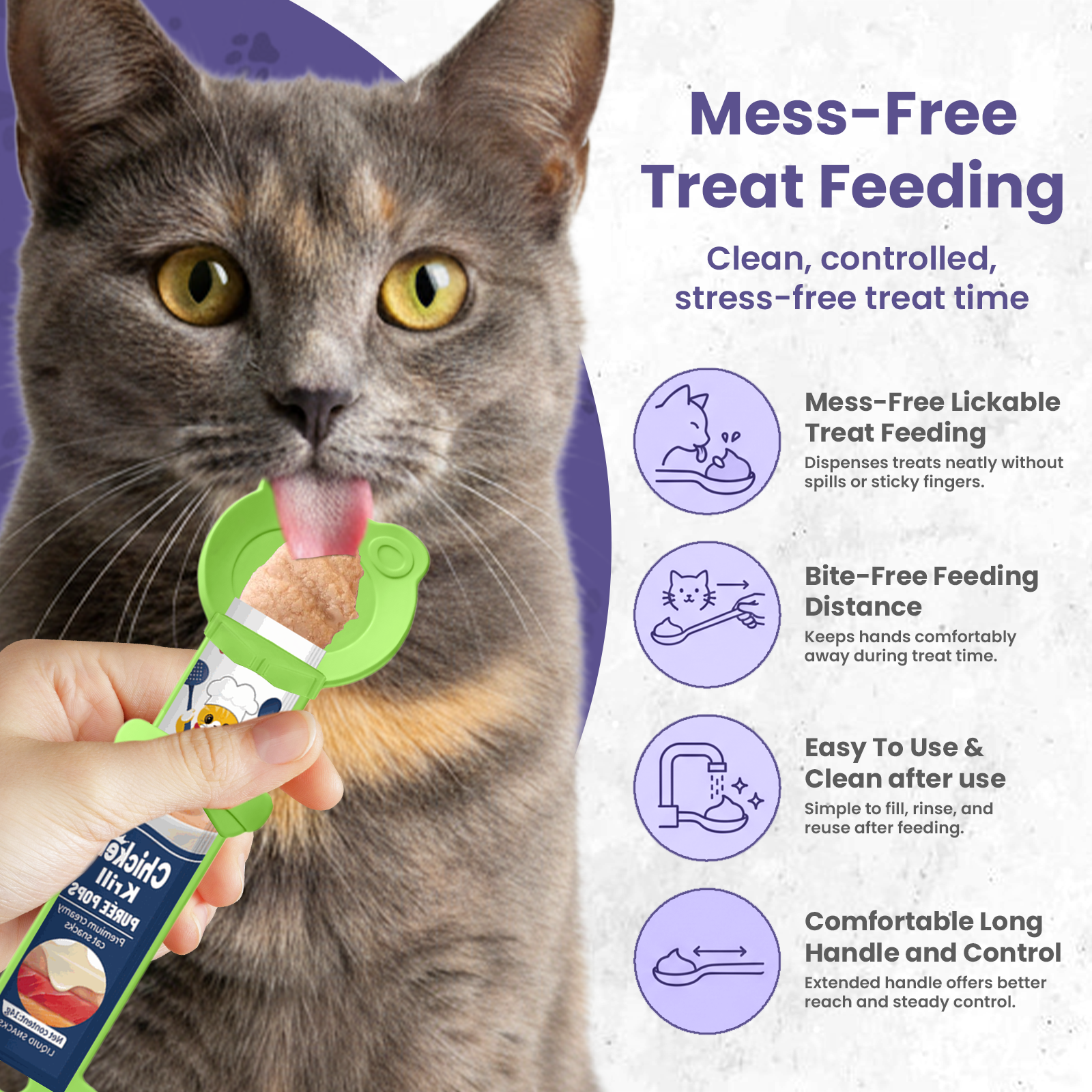 Chef Kitty Cat Treat Spoon