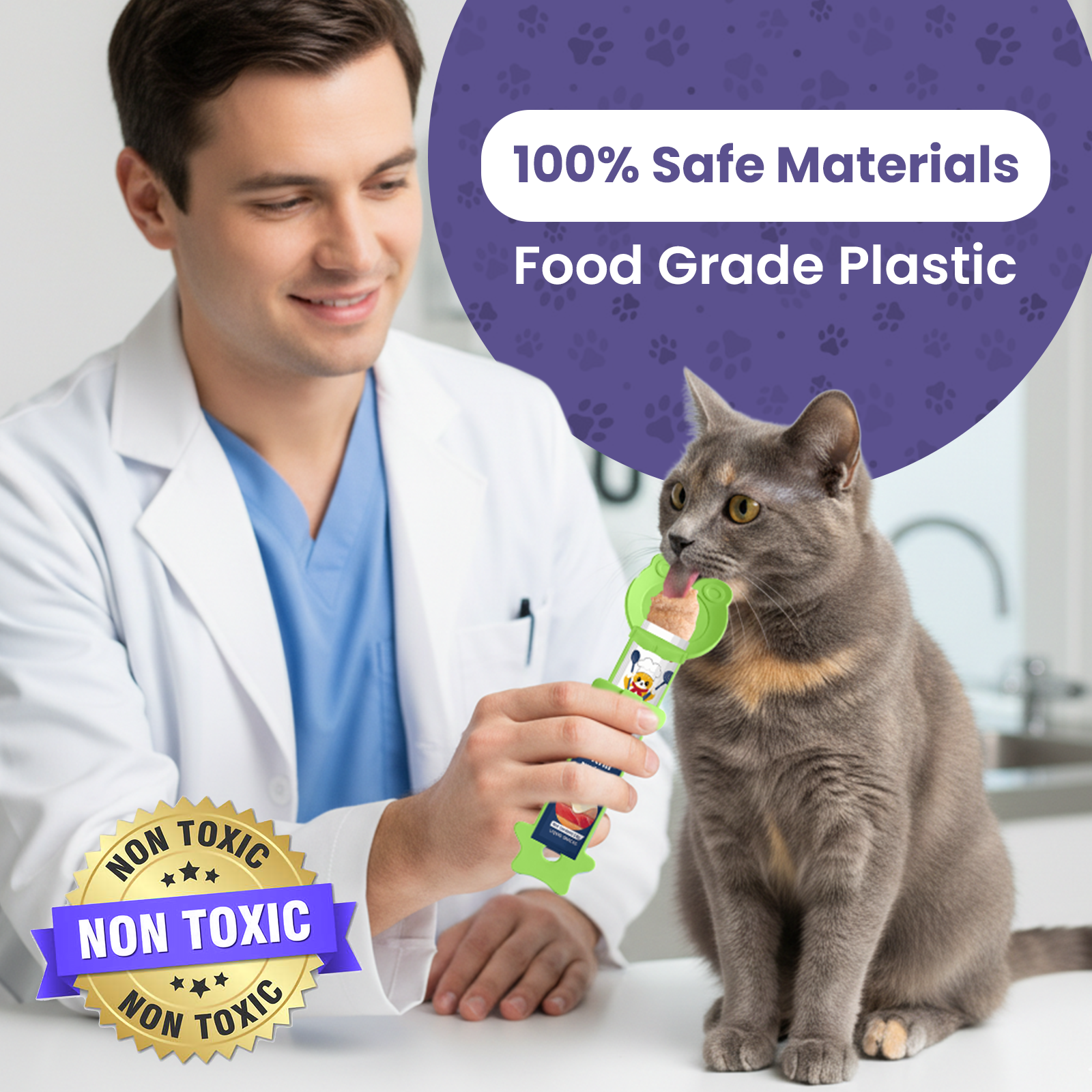 Chef Kitty Cat Treat Spoon