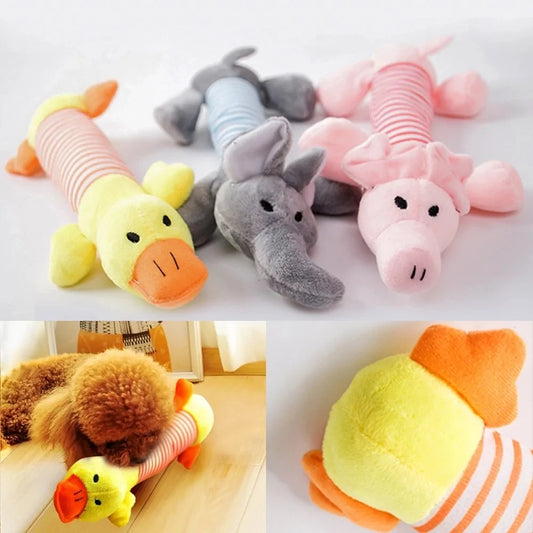 Cute Pet Squeak Sound Plush Toys