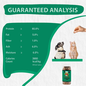 Cat and Dog Treats - Freeze Dried Duck - Chef - Kitty
