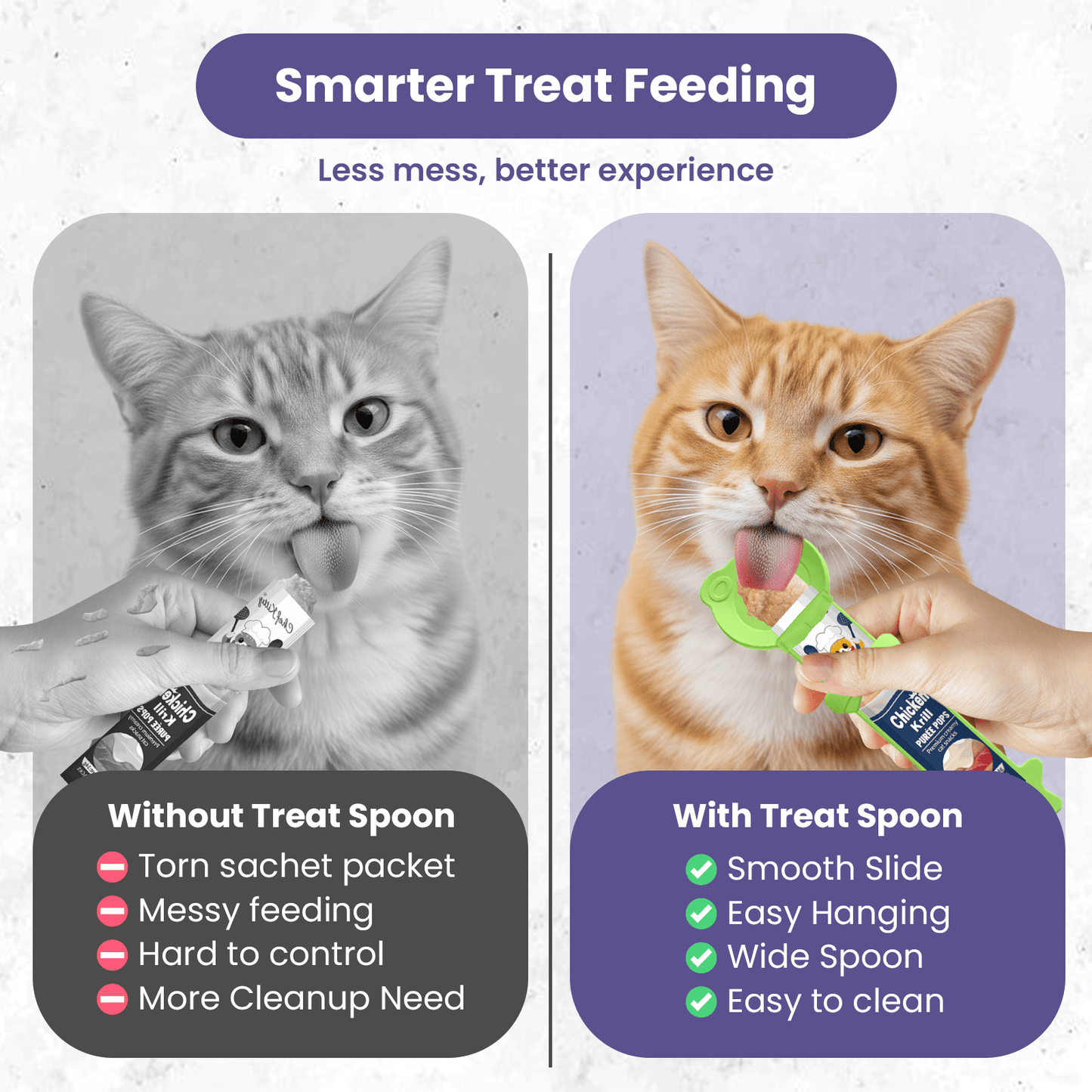 Chef Kitty Cat Treat Spoon - Chef - Kitty