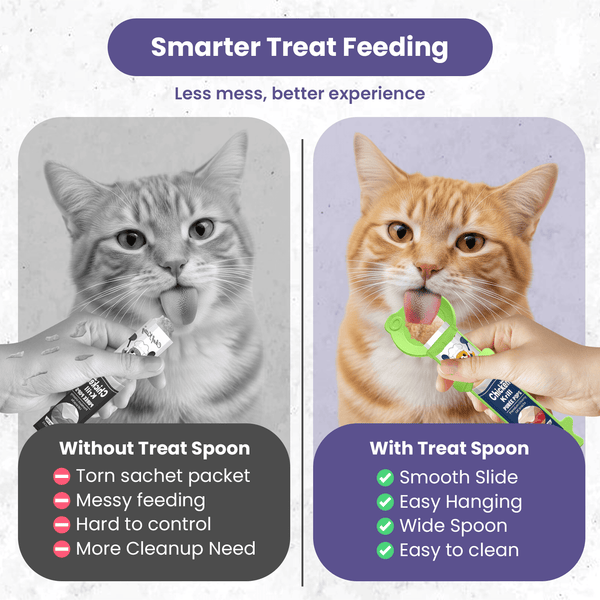 Chef Kitty Cat Treat Spoon - Chef - Kitty