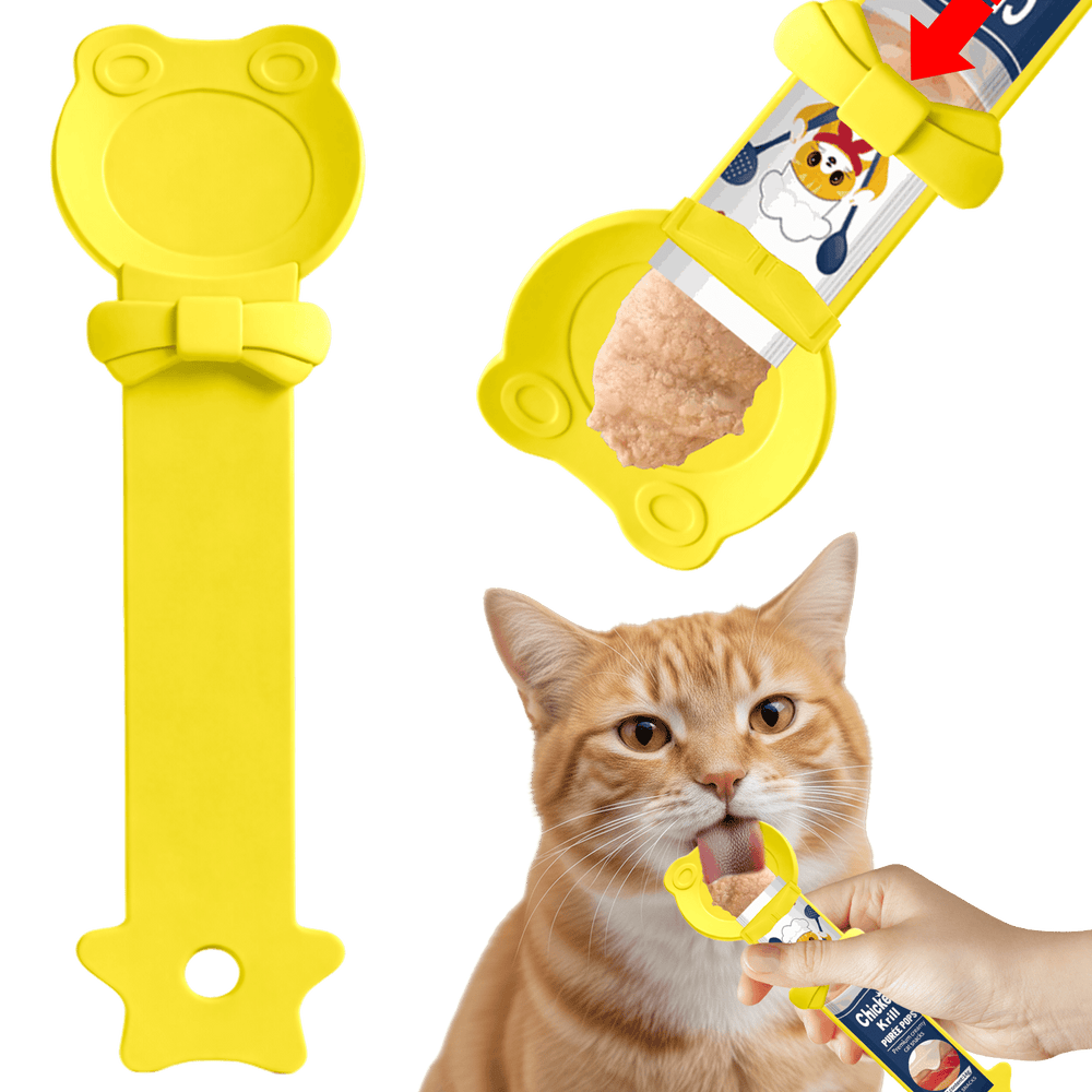 Chef Kitty Cat Treat Spoon - Chef - Kitty