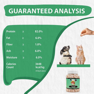Chicken Treats for Cats & Dogs – Human Grade Freeze-Dried, USA Tested