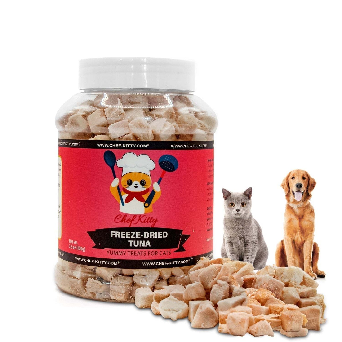 Freeze Dried Tuna Cat & Dog Treats - Chef - Kitty